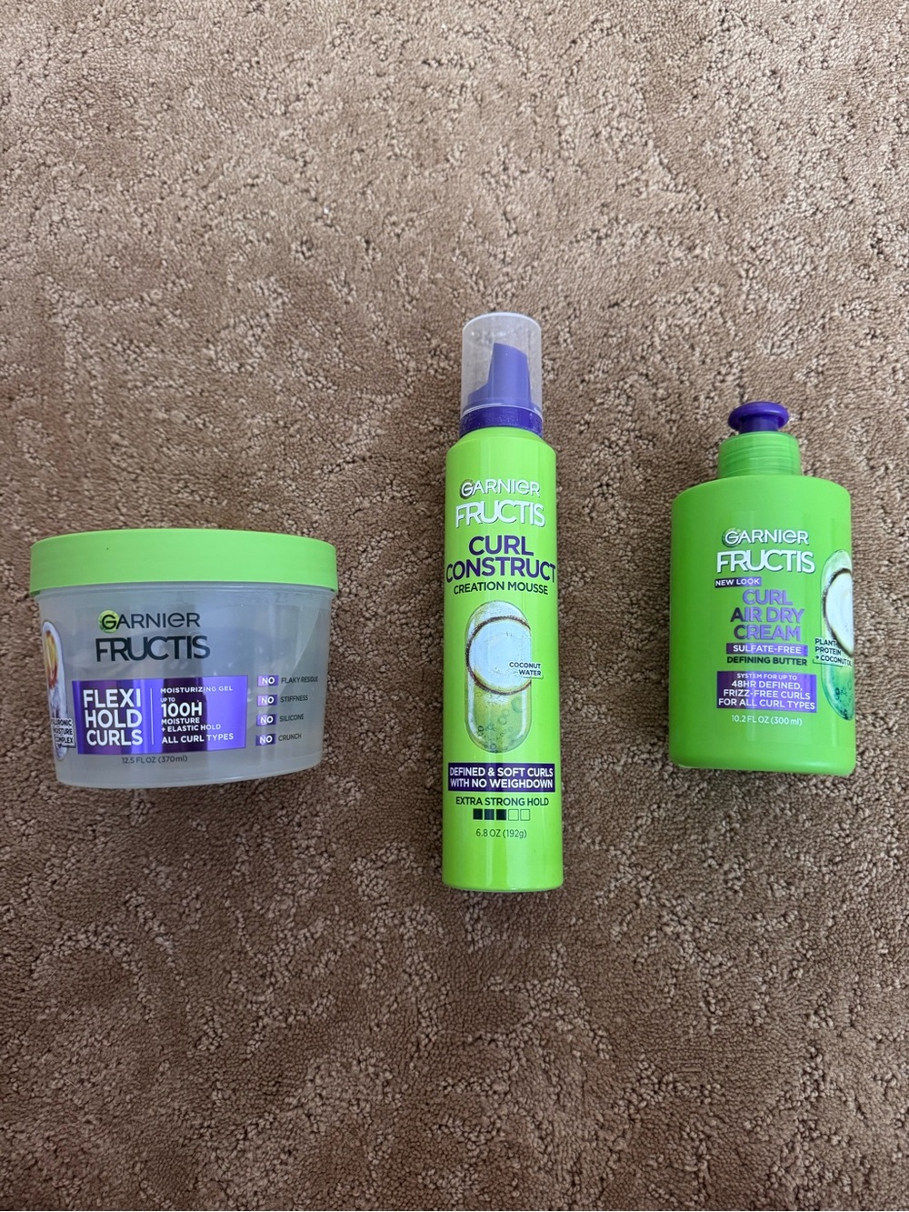 Garnier Curl Care Trio - Green